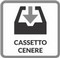 Cassetto cenere estraibile